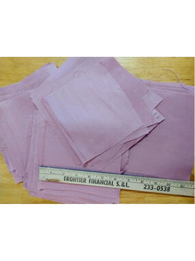 150+ Orchid Squares Quilting Approx. 5-6" Cut Blocks